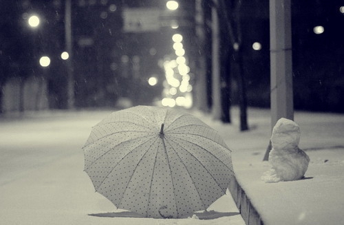 雪尖山风景图片
